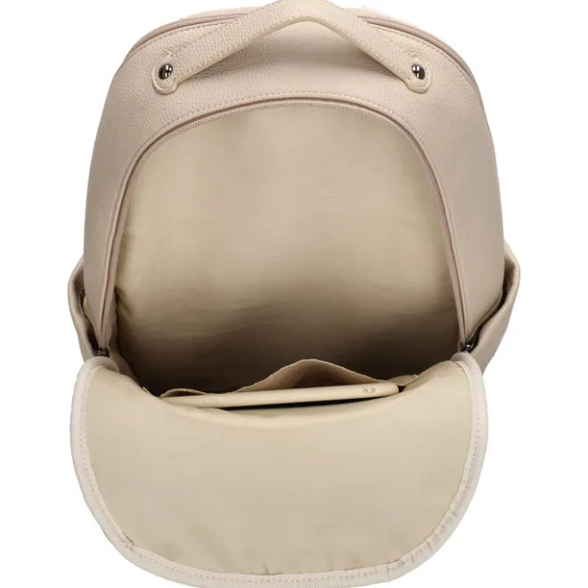 Best Charm London Mulberry Street Backpack beige