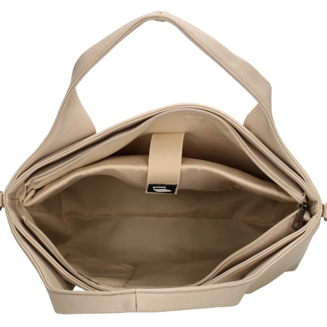 Best Charm London Mulberry Street Laptopbag beige