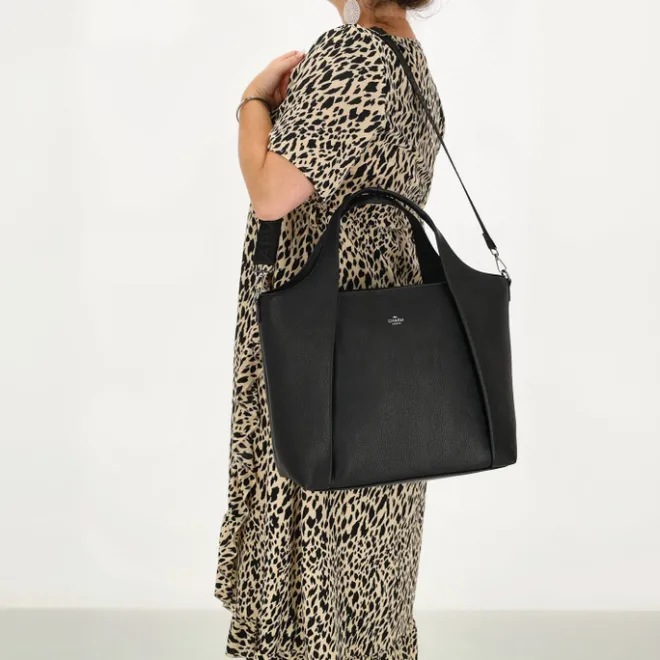Best Charm London Mulberry Street Laptopbag zwart
