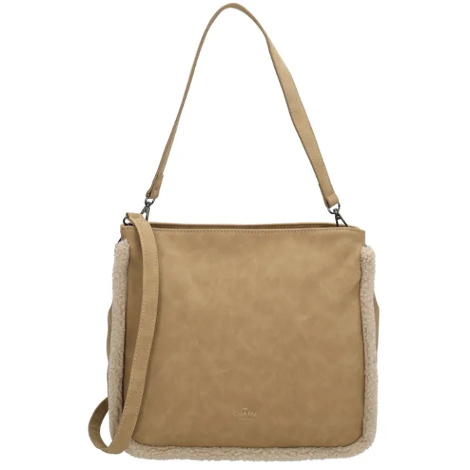 New Charm London Newington Shoulderbag taupe