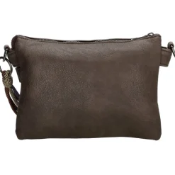 Discount Charm London Tottenham Schoudertas darkbrown