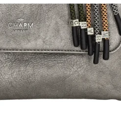 New Charm London Tottenham Schoudertas pewter