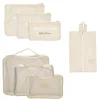 Hot Charm London Travel Accessoires Packingcubes taupe