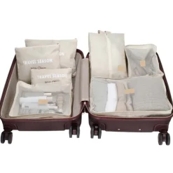 Hot Charm London Travel Accessoires Packingcubes taupe