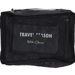 New Charm London Travel Accessoires Packingcubes black