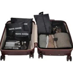 New Charm London Travel Accessoires Packingcubes black