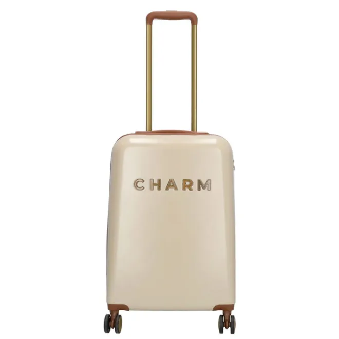 Outlet Charm London Travel Trolley S beige