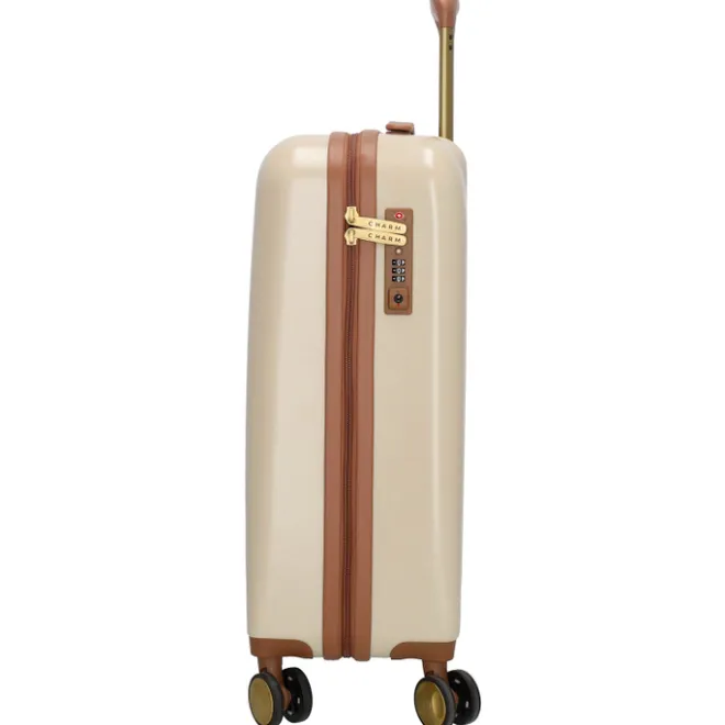 Outlet Charm London Travel Trolley S beige