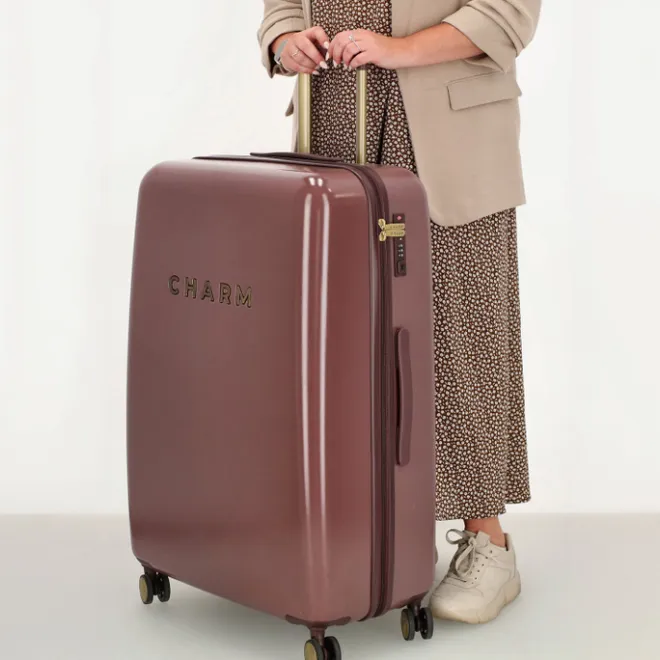 Charm London Travel Trolley L bordeaux