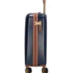 Discount Charm London Travel Trolley Set blauw