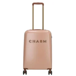 Hot Charm London Travel Trolley S roze