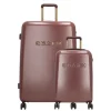 Best Charm London Travel Trolley Set bordeaux