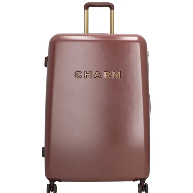 Best Charm London Travel Trolley Set bordeaux
