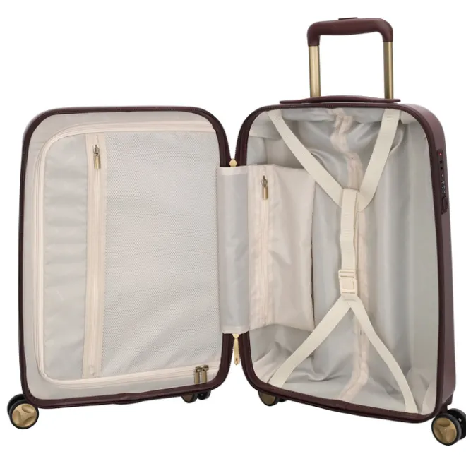 Best Charm London Travel Trolley Set bordeaux