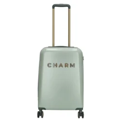 Online Charm London Travel Trolley S lichtgroen