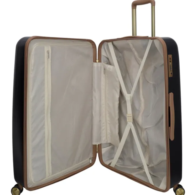 Hot Charm London Travel Trolley L zwart