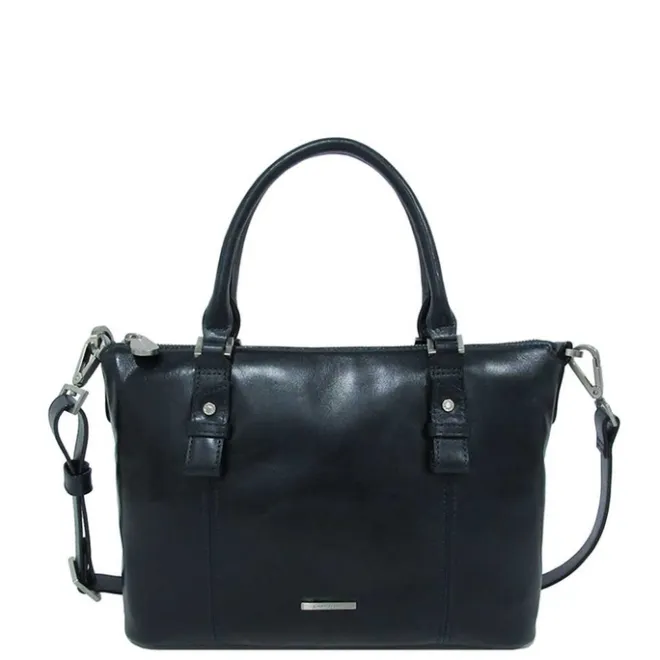 Online Claudio Ferrici Pelle Vecchia Tote navy