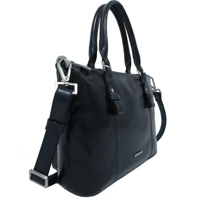 Online Claudio Ferrici Pelle Vecchia Tote navy