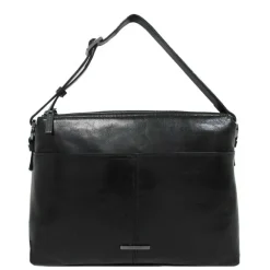 Discount Claudio Ferrici Pelle Vecchia Shoulder Bag black