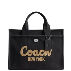 New Coach Cargo Tote black