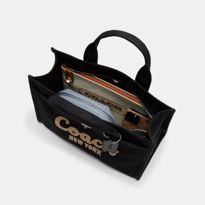 New Coach Cargo Tote black