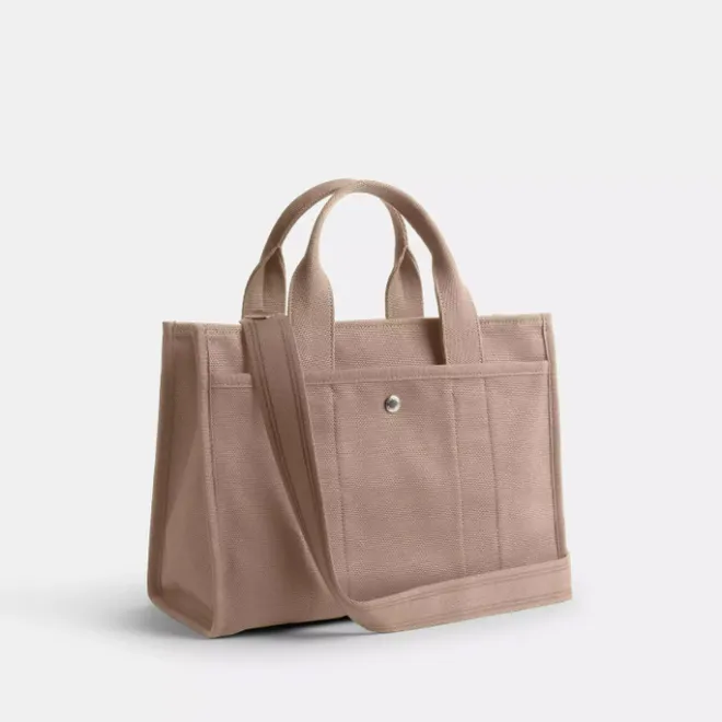 Outlet Coach Cargo Tote dark natural