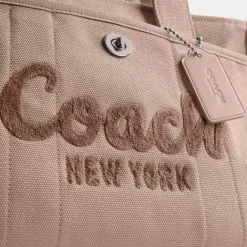Outlet Coach Cargo Tote dark natural