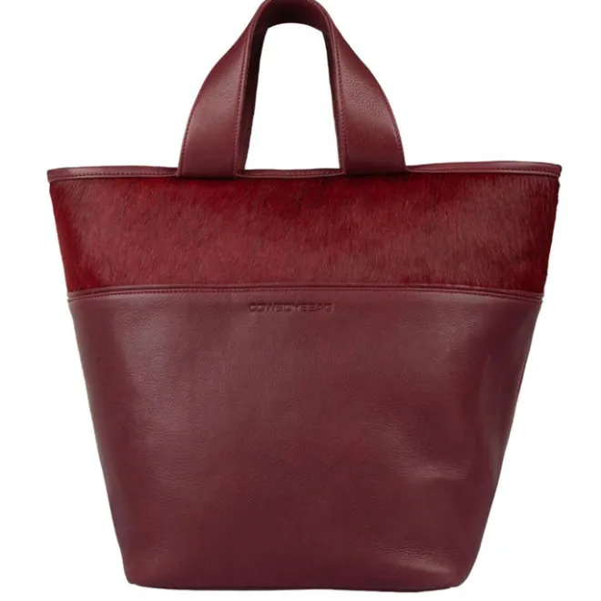 Hot Cowboysbag Columbus Shopper X Carolien Spoor bordeauxred