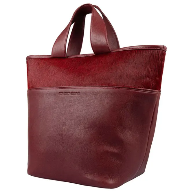 Hot Cowboysbag Columbus Shopper X Carolien Spoor bordeauxred