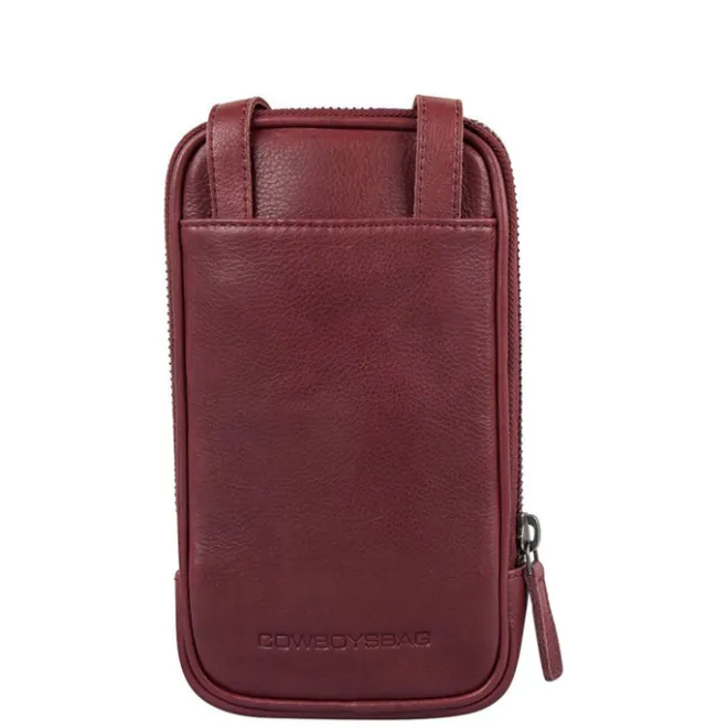 Hot Cowboysbag Long Beach Phonebag bordeauxred