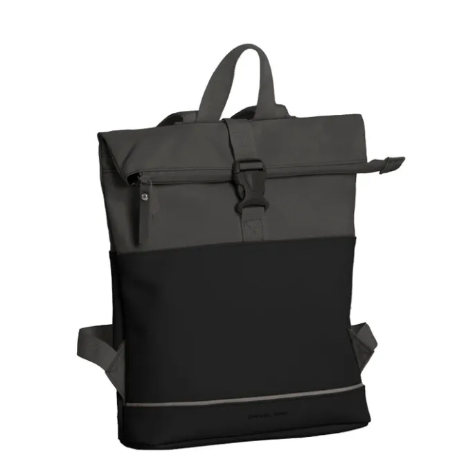 Hot Daniel Ray Allentown Waterproof Rolltop Backpack S black/grey