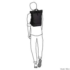 Hot Daniel Ray Central Waterproof Laptop Backpack XL black
