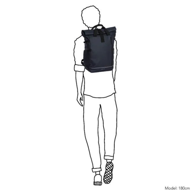 Online Daniel Ray Central Waterproof Laptop Backpack XL blue marine