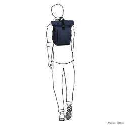 Discount Daniel Ray Griffith Rolltop Backpack L navy