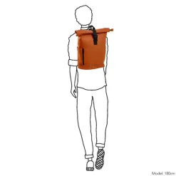 Outlet Daniel Ray Highlands Waterafstotende Laptop Backpack 15.6'' M orange