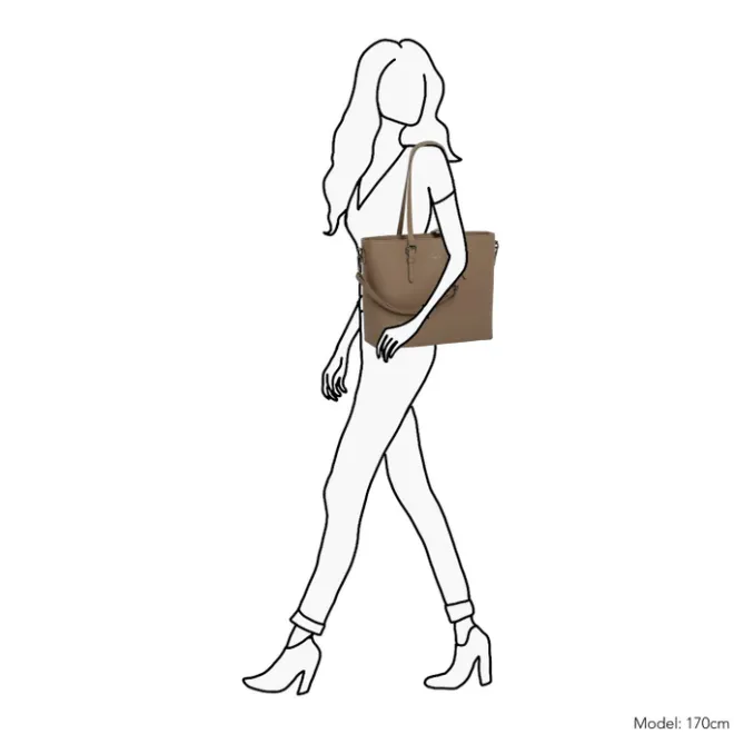 Clearance Daniel Ray Lithgow Laptop Shopper taupe