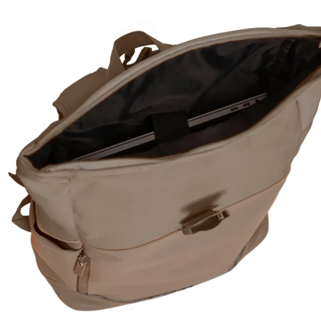 Online Daniel Ray Pittsburgh Rolltop Backpack Coated 15.6" taupe