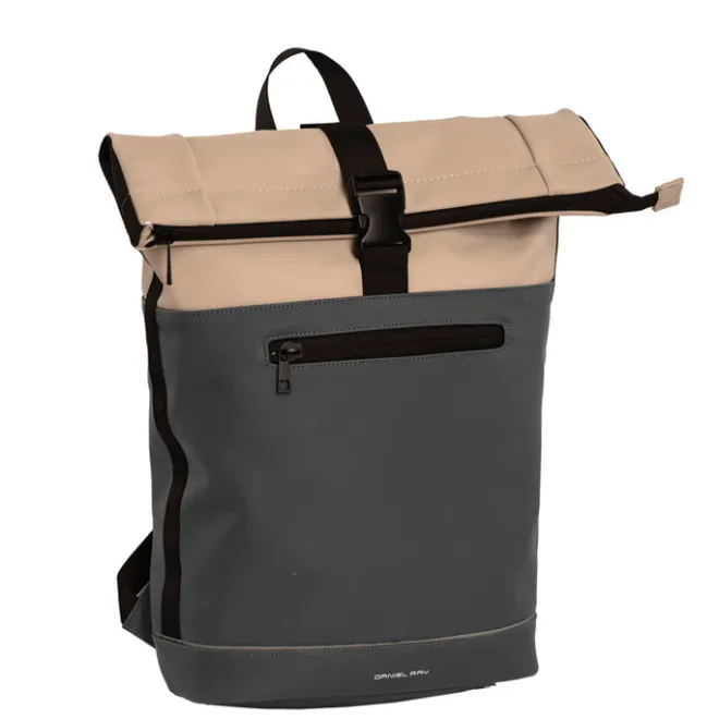 New Daniel Ray Rockhampton Rolltop Backpack L dark grey-khaki