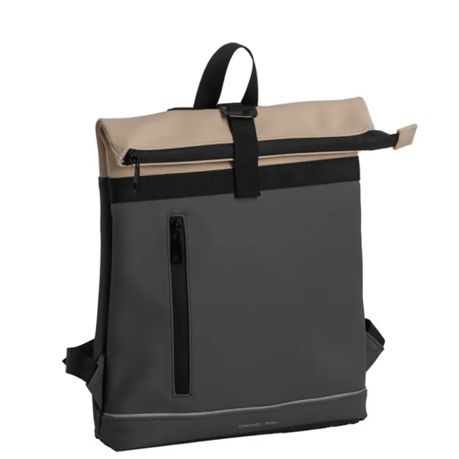 Clearance Daniel Ray Seattle Waterproof Rolltop Backpack dark grey