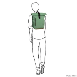 Hot Daniel Ray Wangaratta Rolltop Backpack XL old green