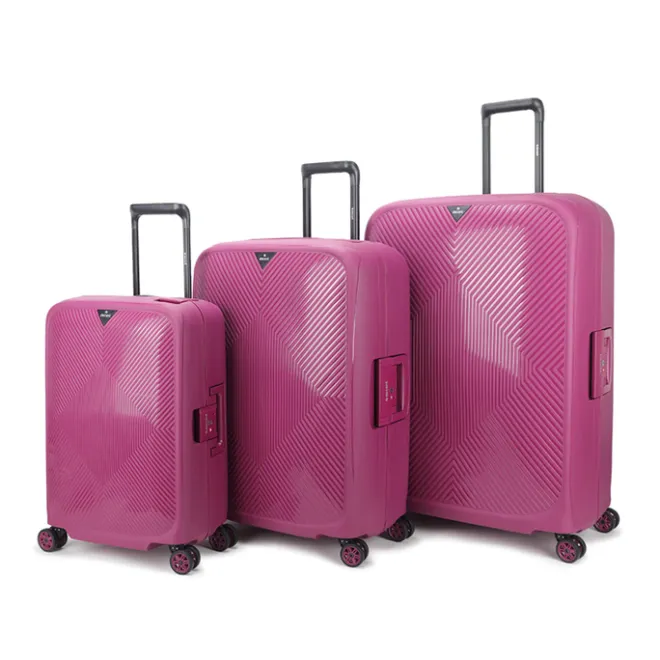 Decent Axiss-Fix 4 Wiel Cabin Trolley 55 lavendel