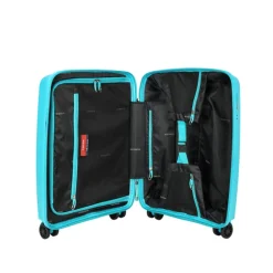 New Decent Cross-One Cabin Trolley 55/35 light blue