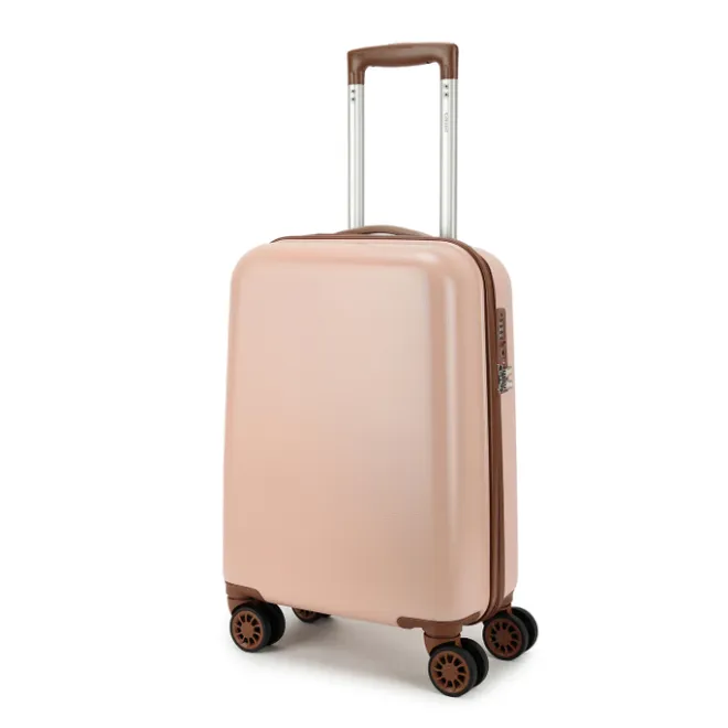 Clearance Decent Retro Cabin Trolley 55 pink