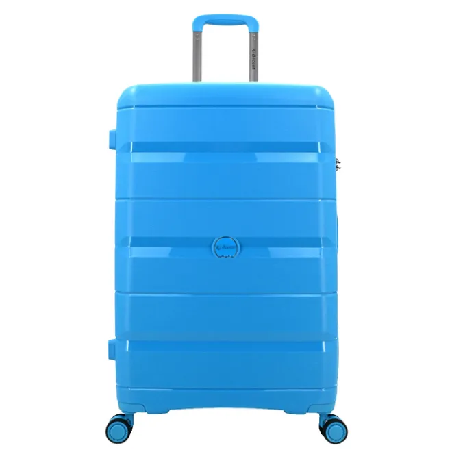 Sale Decent Straight-Line Large Trolley petrol blue