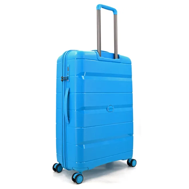 Sale Decent Straight-Line Large Trolley petrol blue