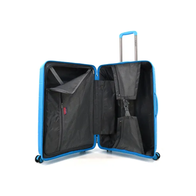 Sale Decent Straight-Line Large Trolley petrol blue
