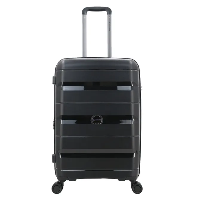 New Decent Straight-Line Medium Trolley black
