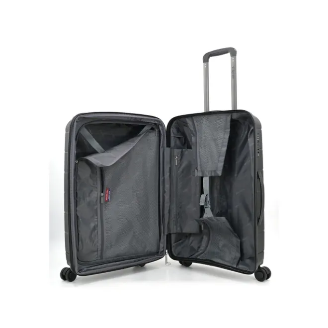 New Decent Straight-Line Medium Trolley black