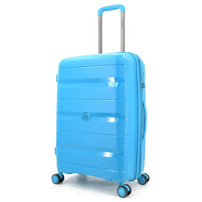 Sale Decent Straight-Line Medium Trolley petrol blue