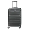 Best Delsey Air Armour 4 Wheel Medium Trolley 68 Expandable black